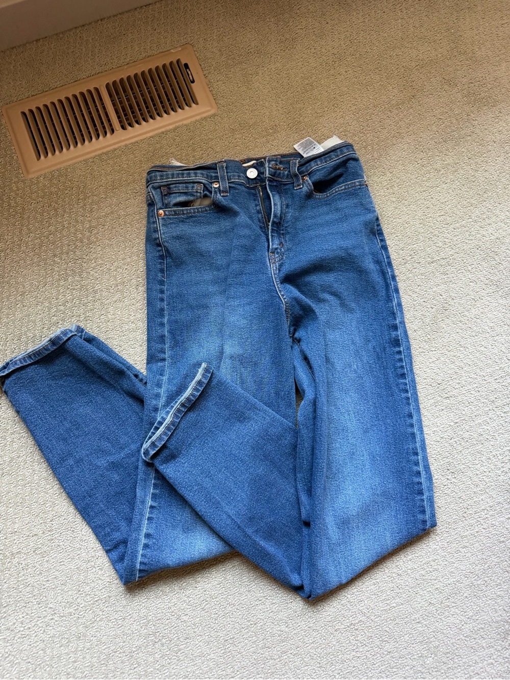 High waist jeans